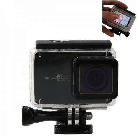 Бокс водонепроницаемый 30м для Xiaomi Yi2 Touch дверца-1