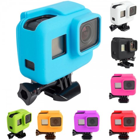 Чехол силиконовый для GoPro Hero 5/6/7 в стандартной рамке-1