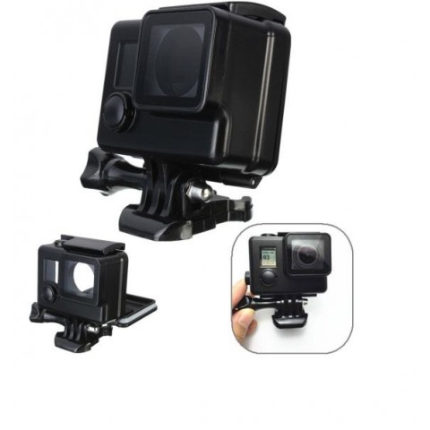 Черный матовый аквабокс для GoPro Hero 3+/4-2