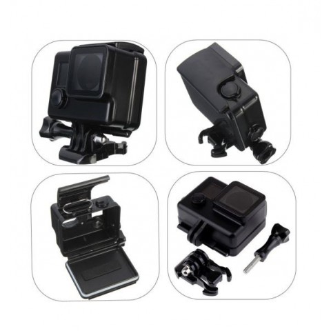Черный матовый аквабокс для GoPro Hero 3+/4-1