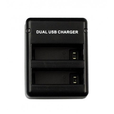 Зарядное устройство двойное для батарей GoPro Hero 4-3