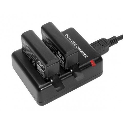 Зарядное устройство двойное для батарей GoPro Hero 4-2