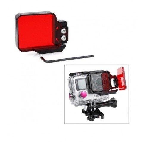 Фильтр-дверца для аквабокса GoPro Hero 3+/4-1