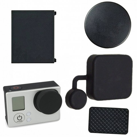 Комплект защитных крышек 4 штуки для GoPro Hero 3+/4-2