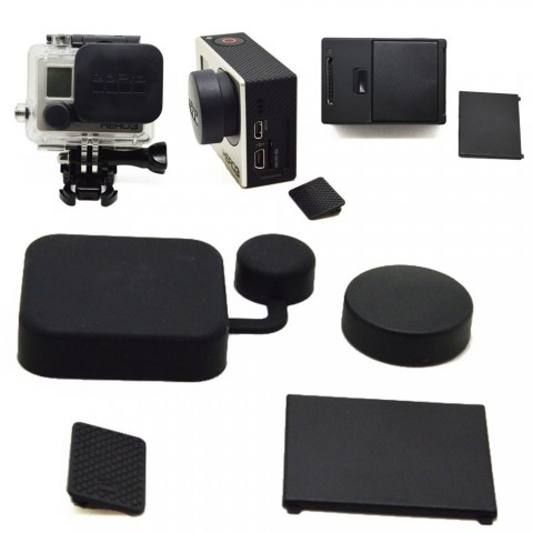 Комплект защитных крышек 4 штуки для GoPro Hero 3+/4-1