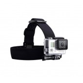 Крепление на голову нескользящее для GoPro Крепление на голову нескользящее для GoPro
