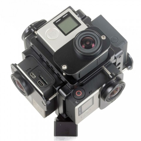 Кронштейн для съемки 360-градусного видео под GoPro