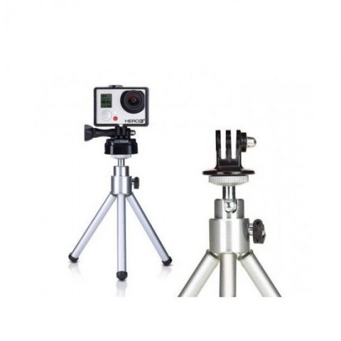 Мини-штатив металлический 1/4" для GoPro-1