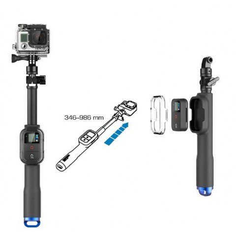 Монопод большой с креплением для пульта GoPro-3