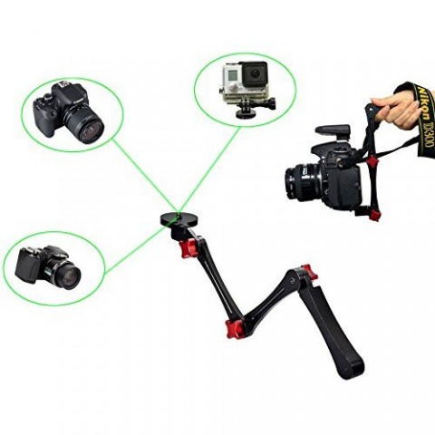 Монопод раскладной 3-х секционный для GoPro-3