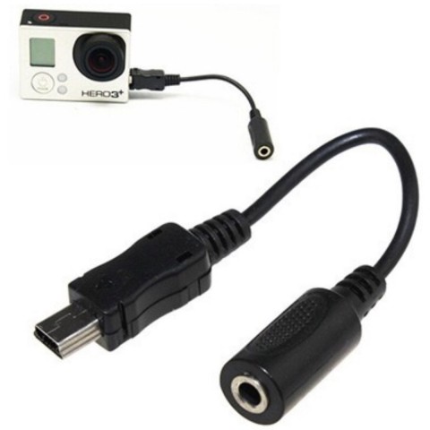 Адаптер для подключения микрофона к GoPro Hero 3/3+/4-1