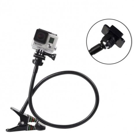 Прищепка с гибким удлинителем для GoPro-1