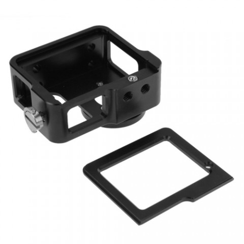 Алюминиевый бокс для GoPro Hero 3+/4 модернизированный-1