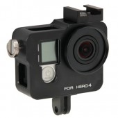 Алюминиевый бокс для GoPro Hero 3+/4 модернизированный Алюминиевый бокс для GoPro Hero 3+/4 модернизированный