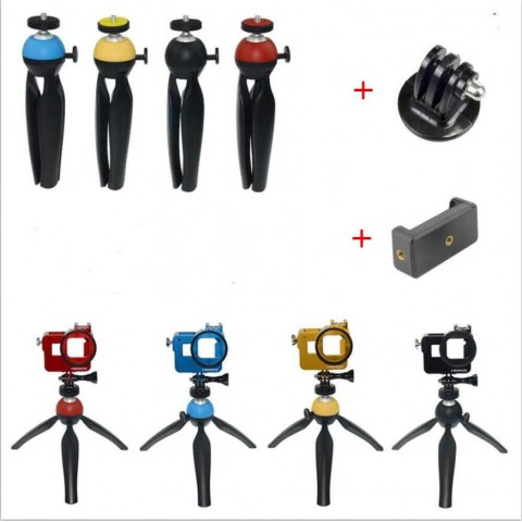 Ручка-штатив с адаптерами для экшн камер и смартфонов-3