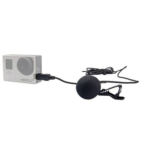 Микрофон петличный USB для GoPro-1