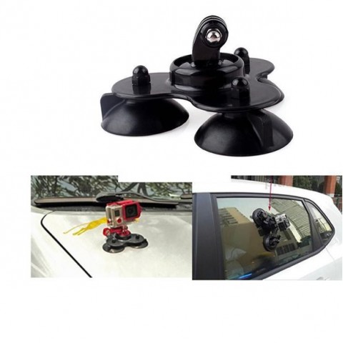 Тройная присоска малая для GoPro-3