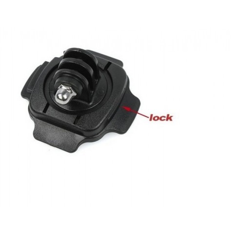 Крепление выносное поворотное на шлем для GoPro-2