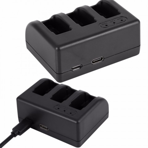 Зарядное устройство тройное для GoPro Hero 5/6/7-2