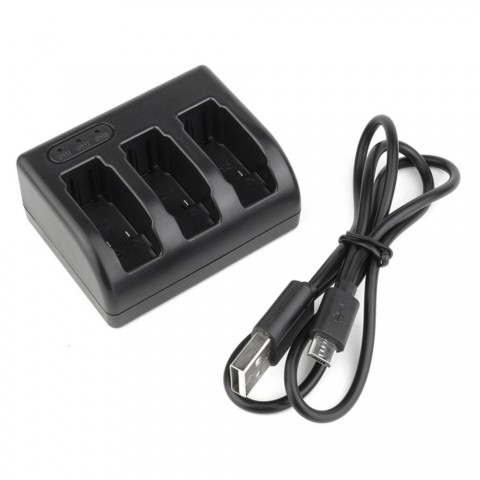 Зарядное устройство тройное для GoPro Hero 5/6/7-3