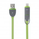 Кабель LDNIO LC81 1м 2 в 1 Кабель LDNIO LC81 1м 2 в 1