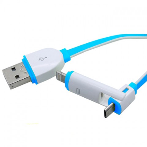 Кабель LDNIO LC82 1м 2 в 1-2