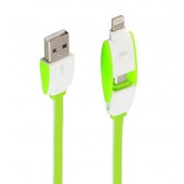 Кабель LDNIO LC83 1м 2 в 1 Кабель LDNIO LC83 1м 2 в 1