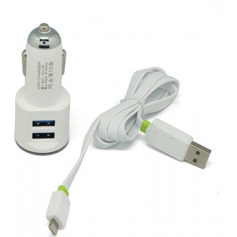 Автомобильное зарядное LDNIO DL-C29 Lightning-1