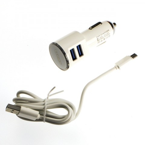 Автомобильное зарядное LDNIO DL-C29 microUSB-1