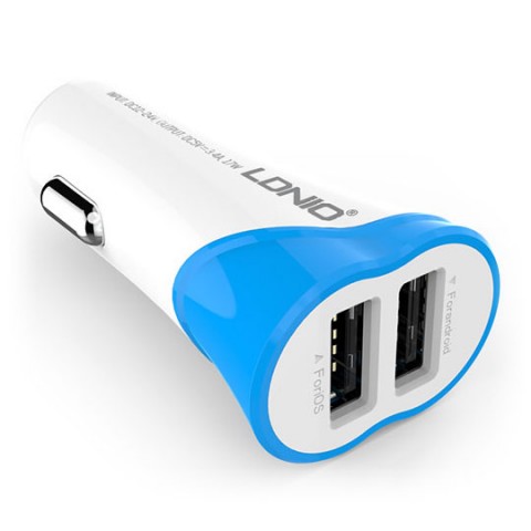 Автомобильное зарядное LDNIO C332 3.4А microUSB-1