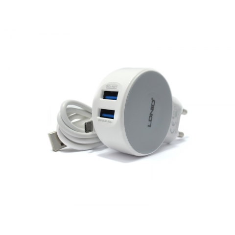 Зарядное устройство LDNIO A2269 microUSB-1