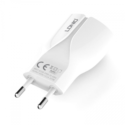 Зарядное устройство LDNIO A2271 microUSB-2