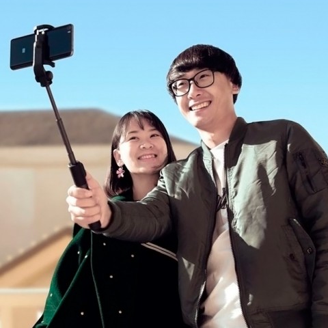 Монопод-штатив Xiaomi Bracket Self-timer (черный)-4