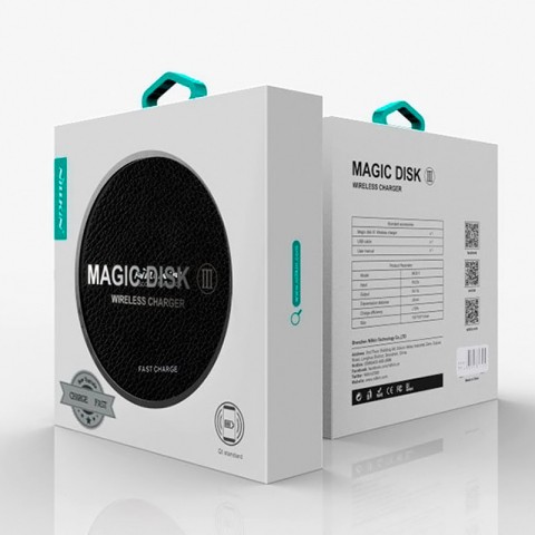 Зарядное устройство беспроводное Nillkin Magic Disk III, черное-5