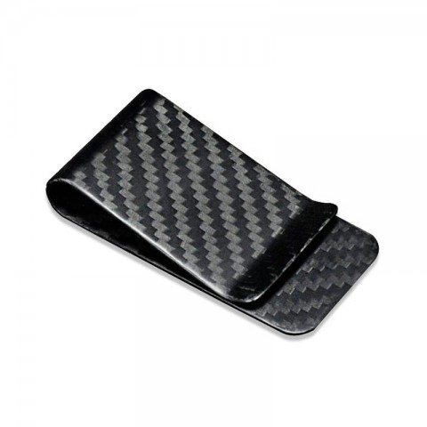 Карбоновый зажим для денег