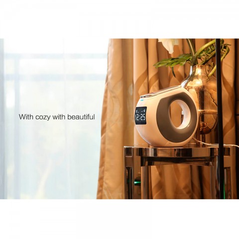 Беспроводное зарядное yстройство-колонка Nillkin Cozy (MC1), белая-7