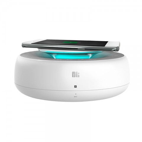 Беспроводное зарядное yстройство-колонка Nillkin Cozy (MC2), белая-4