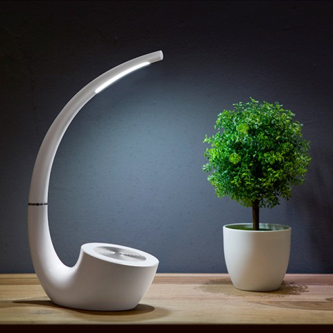 Беспроводная лампа-колонка Nillkin Phantom ll (MC4), белая-2