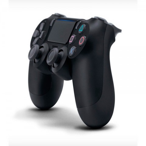Игровой контроллер Sony Dualshock 4 для PlayStation 4, цвет: черный, RFB, оригинальный-4