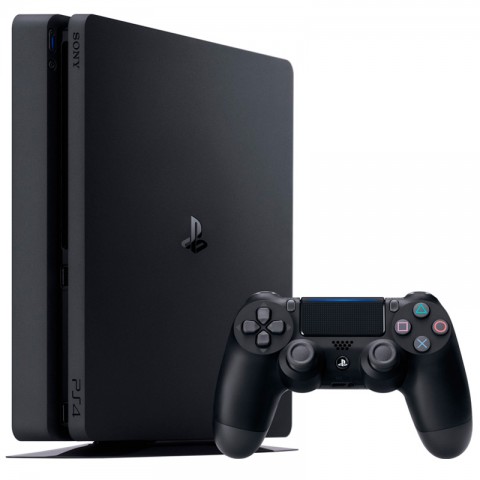 Игровая приставка Sony Playstation 4 Slim 500Gb Jet Black, новая