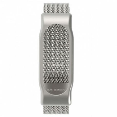 Браслет стальной сетчатый для Xiaomi Mi Band 2 (Серебристый)																							-2