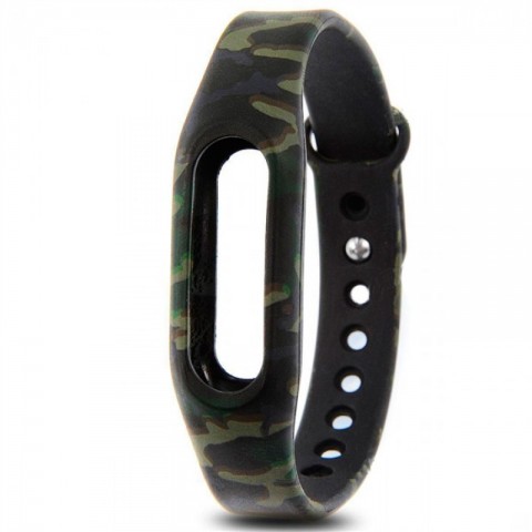 Ремешок силиконовый с рисунком для Xiaomi Mi Band 2-2