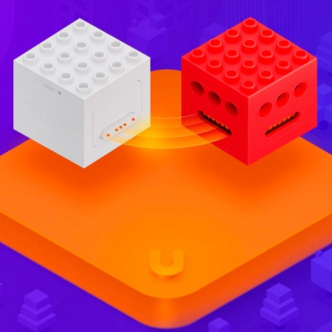 Игрушка-конструктор Xiaomi Mitu Intelligent Building Blocks White-4
