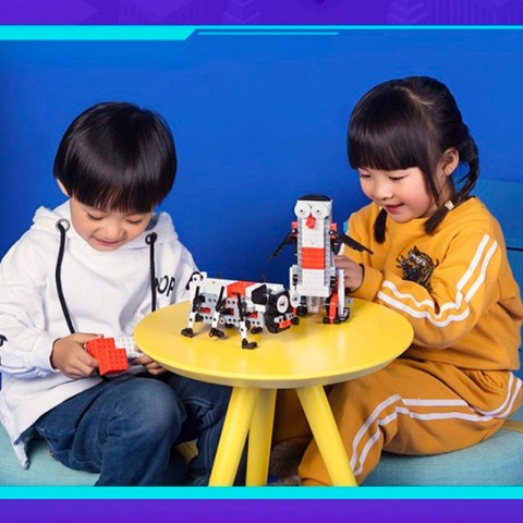 Игрушка-конструктор Xiaomi Mitu Intelligent Building Blocks White-6