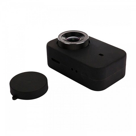 Чехол силиконовый с крышкой для экшн камеры Xiaomi Mijia 4K-2