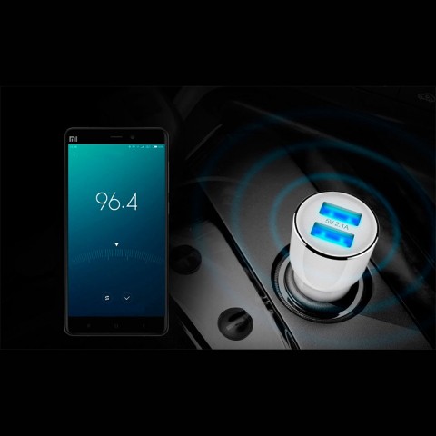 Автомобильное з/у - FM трансмиттер Xiaomi Roidmi 3s (белый)-1