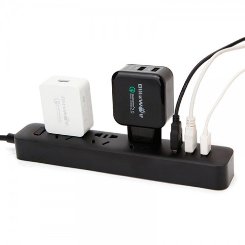 Удлинитель Xiaomi Mi Power Strip (3 розетки + 3 USB), черный-4