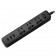 Удлинитель Xiaomi Mi Power Strip (3 розетки + 3 USB), черный