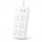 Удлинитель Xiaomi Mi Power Strip (6 розеток + 3 USB), белый Удлинитель Xiaomi Mi Power Strip (6 розеток + 3 USB), белый