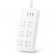 Удлинитель Xiaomi Mi Power Strip (6 розеток + 3 USB), белый